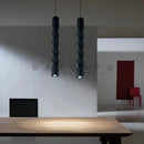 Axyaa Modern Art Deco Cylinder Pendant Lights for Kitchen Island and Dining Room.