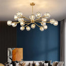 Axyaa Crystal Chandelier: Modern Luxury Pendant Lights for Home Decor