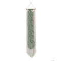 Axyaa Nordic Leaf Macrame Tapestry Hanging: Boho Garden Wall Decor Dream Catcher