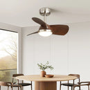 Modern Ceiling Fan with Lighting for Home, 48W Axyaa Bedroom Living Room Decor