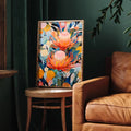 Axyaa Australia Banksia Flowers Canvas Prints for Modern Home Decor