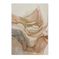 Pink Marble Abstract Canvas Painting Wall Art Print Home Decor by Axyaa