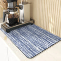 Axyaa Stripe Coasters: Stylish Non-Slip Table Mat & Absorbent Placemat