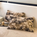 Axyaa Plush Rabbit Velvet Pillow Cover Set - Soft & Fluffy Decorative Pillow Sham