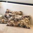 Axyaa Plush Rabbit Velvet Pillow Cover Set - Soft & Fluffy Decorative Pillow Sham