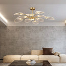 Axyaa Lotus Leaf Design LED Ceiling Light for Home Decor & Lighting Fixtures