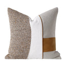 Axyaa Geometric Pattern Square Pillow - Modern Soft Decor for Sofa Bed