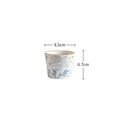 Axyaa Hand-painted Ceramic Coffee Mug, Wide Mouth Tea Cup, 200ML