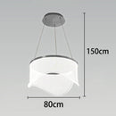 Axyaa Modern Acrylic Pendant Light Chandeliers LED - Indoor Staircase Hanging Lamp