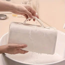 Axyaa 4-in-1 Makeup Bag: Detachable, Foldable, Waterproof Cosmetic Organizer