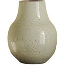 Axyaa Ceramic Countertop Vase - Modern Home Flower Arrangement Piece