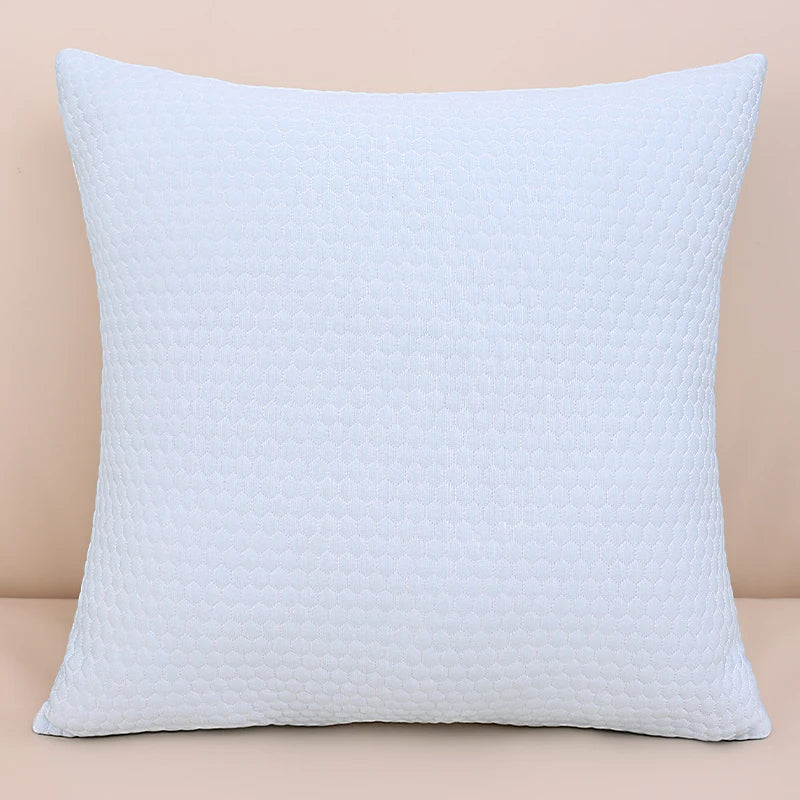 Axyaa Summer Ice Silk Cushion Covers 45x45cm - Soft & Cooling Home Decor Pillowcases