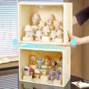Axyaa Acrylic Display Case for Action Figures | Dustproof Protection | Blind Box Organizer