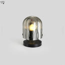Axyaa Mushroom Glass Table Lamp LED E27 - Minimalist Romantic Atmosphere