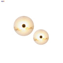 Axyaa White Marble LED Wall Sconce, Modern Nordic Home Decor Light