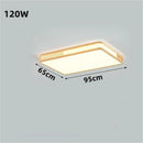 Axyaa Japanese Style Wood Ceiling Lamp - Modern Living Room Bedroom Lighting