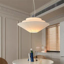 French Cream Umbrella Cloth Ceiling Lamp by Axyaa for Dining Room & Bedroom
