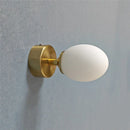 Axyaa Duck Egg Shape LED Wall Lamp Creative Nordic Design Mini Wall Light