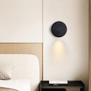 Axyaa Nordic Minimalism LED Wall Lamps - Black Travertine Bathroom Mirror Lights