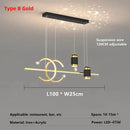 Axyaa Modern Starry Sky Pendant Lamp for Dining Room, Living Room, and Bedroom
