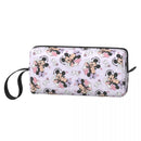 Axyaa Minnie Mouse Makeup Bag Cosmetic Pouch - Cute Cartoon Merch for Girl Woman