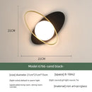 Axyaa Modern Glass Wall Sconce Bedside Lamp for Bedroom, Living Room & Staircase