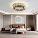 Axyaa Modern Luxury Crystal Chandelier for Living Room