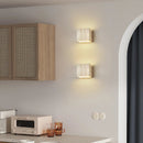 Axyaa Stone LED Wall Lamp for Living Room Decor, Bedside, Bathroom Mirror Light