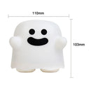 Axyaa Boo Ghost Silicone Night Light - Touch Sensor, Dimmable, Rechargeable