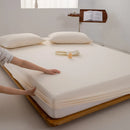 Axyaa Soft Cotton Fitted Sheet - Single to King Sizes Available