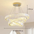 Axyaa Crystal Chandelier Pendant Light for Living Room Dining Room Ceiling Lighting
