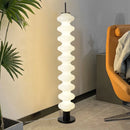 Axyaa Minimalist Luxury Sphere LED Floor Lamp for Living Room, Bedside, or Model Home