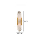 Axyaa Marble Wall Light: Modern Nordic Bedroom Lamp Fixtures