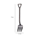 Axyaa Stainless Coffee Spoon Set of 6 – Colorful Tea Stirring Scoops & Fruit Dessert Tableware