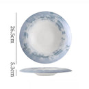 Axyaa Circular Ceramic Plate Set for Molecular Cuisine and Restaurant Tableware