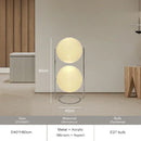 Axyaa Nordic LED Floor Lamp: Italian Style High-end Living Room Lighting