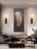 Axyaa Spiral Solid Wood Wall Lamp for Living Room, Study, Bedroom, Corridor