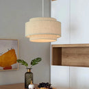 Axyaa Nordic Fabric Chandelier - Modern Minimalist Lighting Fixture