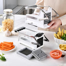 Axyaa Stainless Steel French Fry Cutter Veggie Chopper - Kitchen Tool