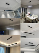 Axyaa LED Dining Room Pendant Lights, Minimalist Design for Home, Restaurant, and Office