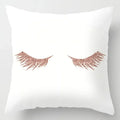Axyaa Geometric Ginkgo Leaf Print Pillow Cover for Stylish Home & Office Decor