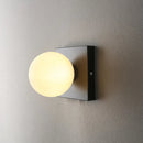 Axyaa Glass Ball LED Wall Sconce for Bedroom Living Room Corridor Lighting