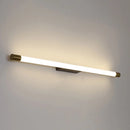 Axyaa Modern Nordic Black Gold LED Wall Lamp for Bathroom Mirror Lighting