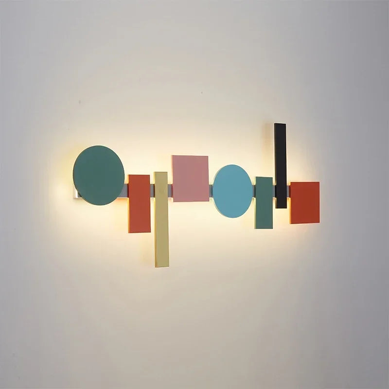 Axyaa Nordic Long Sconce Wall Light for Bedroom Aisle Decor, LED Modern Wall Lamp