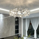 Axyaa Crystal Chandelier: High-end Modern Luxury Lighting for Living Room & Bedroom