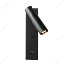 Axyaa LED Reading Wall Lamp with USB Rechargeable Switch - Bedroom Bedside Lighting