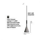Axyaa Concrete Pendant Lights LED E27 Modern Nordic Design for Kitchen Bar Restaurant