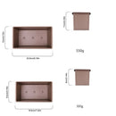 Axyaa Non-Stick Loaf Pan with Lid: Carbon Steel Bread Toast Box Mold