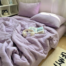 Axyaa Summer Double-Layer Yarn Xia Liang Quilt Set - 4-Piece