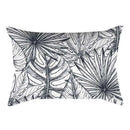 Axyaa Plant Art Polyester Cushion Cover Elegant for Living Room Sofa 30x50cm